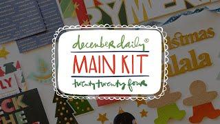 December Daily® 2024 | Main Kit Overview