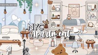 Aesthetic NYC APARTMENT Design ~ Toca Boca House Ideas [House Design] TocaLifeWorld | Makeover