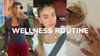 wellness routine healthy habits, oura ring, working out & cooking