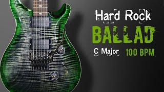 "Hard Rock Ballad" Backing Track C Major 100 BPM