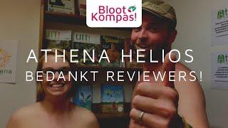 Athena Helios bedankt BlootKompas! reviewers