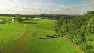 Fly through Gatcombe Park to see the cross country