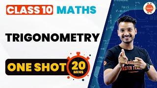 Trigonometry Class 10 One Shot in 20 Mins | CBSE Class 10th Maths Chapter-8 Revision #CBSE2024