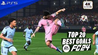 EA SPORTS FC 24 -  Top 20 UNBELIEVABLE Goals!  #8 - PS5 4K