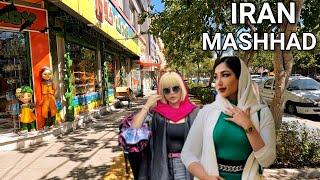 IRAN Walking Tour on Mashhad City 2022 Danesh Amouz Blvd Iran Walk