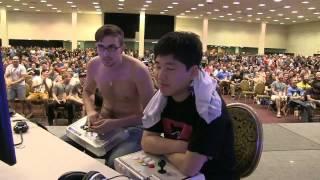 Poongko vs Onisan - Taking the shirt off [EVO 2015]