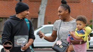 Serena Williams and Lewis Hamilton Bump into Each Other at LA Jewelry Store