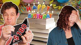 Josh Chooses Books For My Birthday (Vlog)