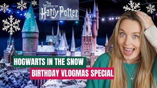  Magical Birthday Vlogmas at Harry Potter Studios: Hogwarts in the Snow Adventure!  2023