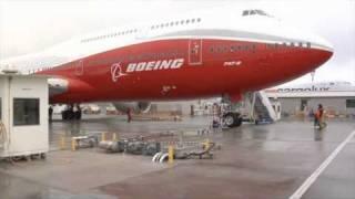 Boeing 747-8 Intercontinental Starts its Engines