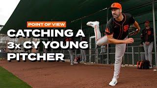 Full Justin Verlander Bullpen Session From Catcher POV | Realtime, Uncut Footage