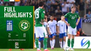 HIGHLIGHTS | Greece 2-0 Ireland | UEFA Nations League