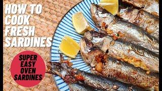 Fresh Sardines | Super Easy Oven Sardines