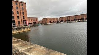 The Royal Albert Dock is a complex of dock buildings. - Liverpool UK - ECTV