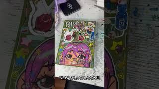 Checkout my new video decorating it! 🩷 #sketchbook #sketchbookart #doodle