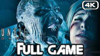 UNTIL DAWN REMAKE Gameplay Walkthrough FULL GAME (4K 60FPS) No Commentary BEST ENDING