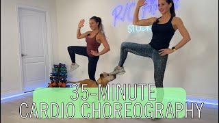 35-MINUTE CARDIO CHOREOGRAPHY / SUMMERTIME PLAYLIST / MOVE TO THE BEAT / LOW-IMPACT MODIFICATIONS