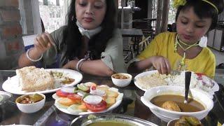 The Mango Leaf - Fish Thali @ 80 rs & Egg Thali @ 60 rs - Cheap & Best Rice Meal