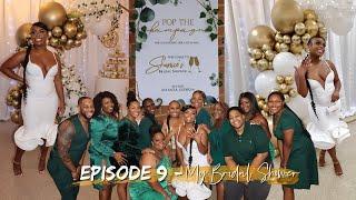 Wedding Vlog Series | EP. 9 - LIT Champagne Shower + Surprise Guest | ShaniceAlisha .