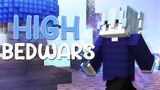 Playing Bedwars While HIGH (Hypixel Bedwars Commentary)