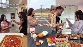 Rock Paper Scissors Food Challenge TikTok Compilation