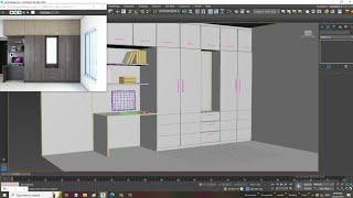 How to 3D Model a Designer Wardrobe in 3ds Max | Step-by-Step Tutorial