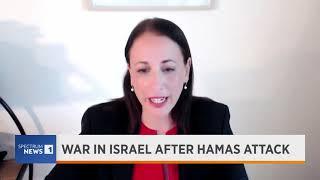 Oct 9 Spectrum News 1 Interview with Dr. Tamar Hofnung on Israel–Hamas War