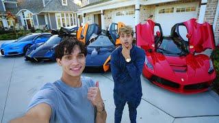 BILLIONAIRE CAR GARAGE TOUR!