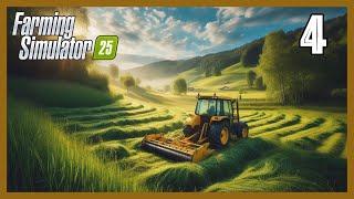  Farming Simulator 25 -  Siembra de Colza y Hierba  | Problemas al Cosechar  | Knyt Farming #4