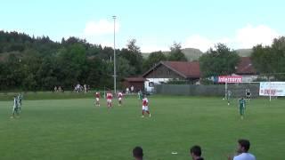 BALL LOBS GROZNY KEEPER: David Ball's goal vs Grozny