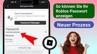 So sehen Sie Ihr Roblox-Passwort auf dem Handy (2025) | So sehen Sie Ihr Roblox-Passwort