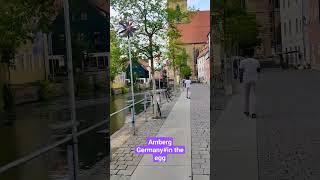 #germany #amberg # walk near canal in the egg#yshorts #short #travel #nature