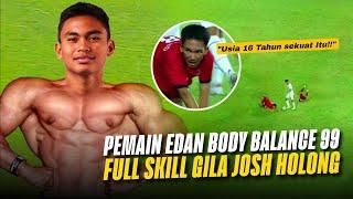 Hulk nya Timnas U-16, Gak Ada Obat Deh !! Full Skill Gila "Josh Holong" Lawan Bek-Bek Laos