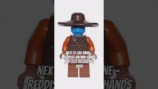 Every Lego Cad Bane Minifigure (2010 - 2022)