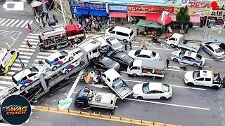 155 Shocking Moments Car Crashes of Idiots In Cars Got Instant Karma | Car Crashes Compilation 2025