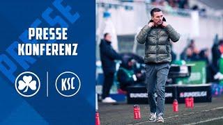 "Ich habe in der 1. Halbzeit ein furchtbares Spiel gesehen." | Pressekonferenz nach Fürth