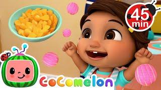 Nina's Big Breakfast Song + More Nina's Familia! | CoComelon Nursery Rhymes & Kids Songs