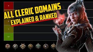 ALL Cleric Domains Explained & Ranked - Tier List Baldur's Gate 3