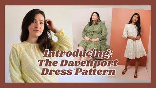 INTRODUCING THE DAVENPORT DRESS PATTERN | Friday Pattern Company