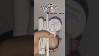 Everyday Makeup for Beginners ️️ | Using only 5 products  | #shorts #grwm #makeup