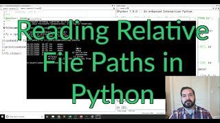 Reading Relative File Paths in Python