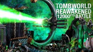 12,000 points of Necrons, Tau and Deathwatch fight to the death! Warhammer 40k Feature Battle Report