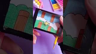 DIY paper video game  Subscribe if you like the video  Creative Ideas Urooba