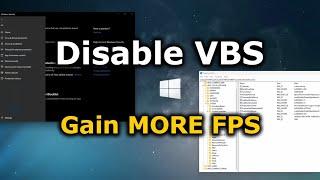 How to Disable VBS and Speed Up Windows 11 or 10 for More FPS in Games