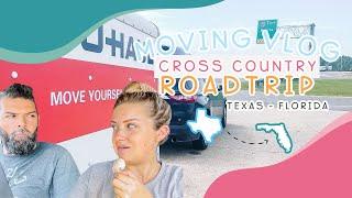 MOVING Cross Country Roadtrip! Texas to Florida - Family of Six