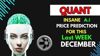 Insane QUANT QNT Price Prediction for THIS WEEK by A.I