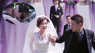 灰姑娘被迫嫁給老頭，總裁當場搶婚引得灰姑娘主動獻吻！#潘玮柏#徐璐#不得不爱#都市偶像 #movie #chinesedrama