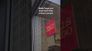 Wells Fargo fires employees for allegedly faking work activity #shorts