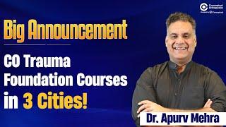 Exciting News ! Get Ready for the CO Trauma Foundation Course