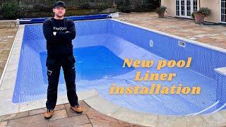 NEW ON-SITE LINER FOR THIS POOL.